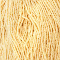 11/0 Preciosa Seed Beads Opaque Pearl Ivory #35018