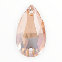 17×28mm Golden Shadow Teardrop AAAAA Glass Crystal – Sew-On Gems
