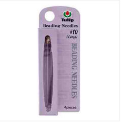 Tulip Beading Needles #10 4pcs. - .46x51mm (Long)