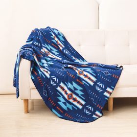 Micro Plush (Polar Fleece) Throw Blanket – (Assorted Colours)