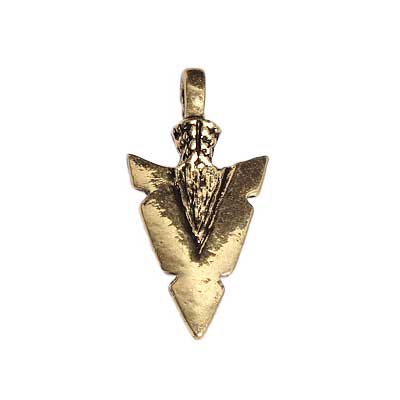 Pendant – Arrow Antique Gold (LF/NF)