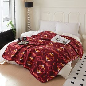 Solstice Design Heavy Polar Fleece Throw Blanket – Assorted