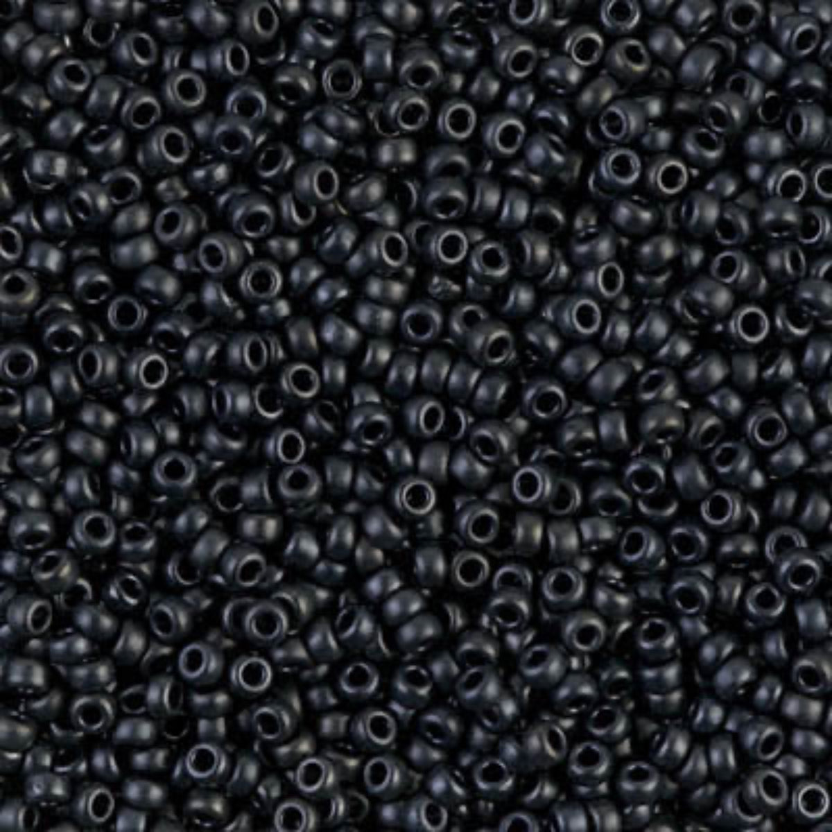 11/0 Miyuki Seed Beads Charcoal Matte Metallic #2010