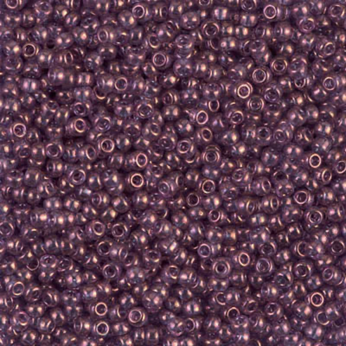 11/0 Miyuki Seed Beads Amethyst Gold Luster #0312