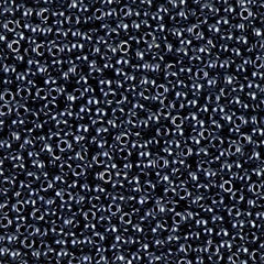 11/0 Miyuki Seed Beads Gunmetal #0451