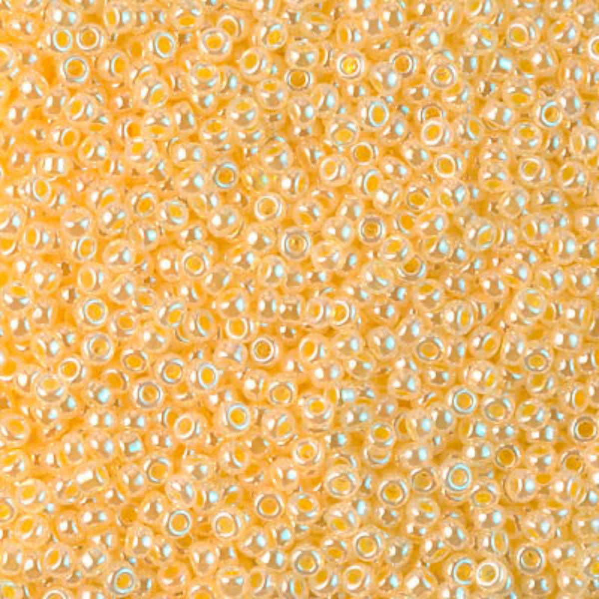 11/0 Miyuki Seed Beads Crystal Yellow #0516