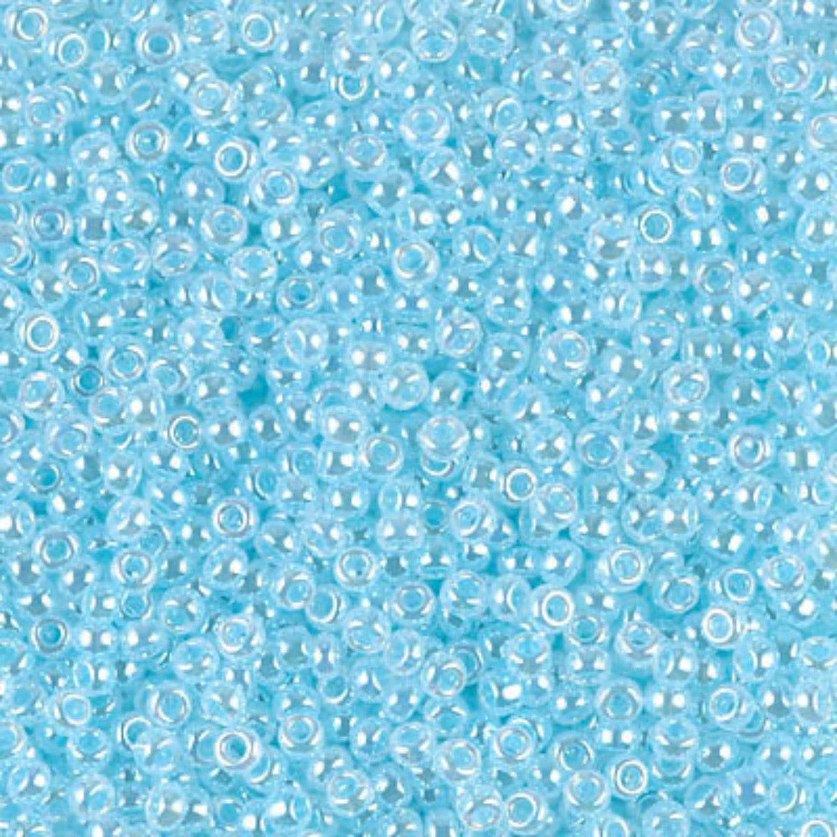 11/0 Miyuki Seed Beads Light Crystal Aqua #0522