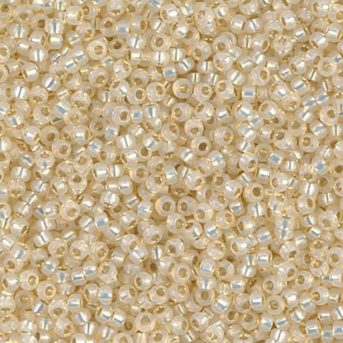11/0 Miyuki Seed Beads Butter Cream S/L Dyed Alabaster #0577