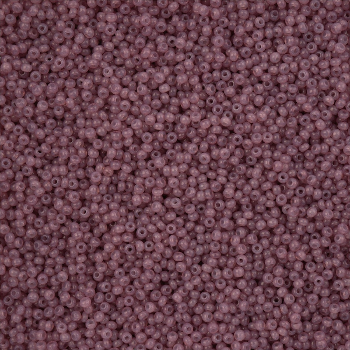 11/0 Preciosa Seed Beads Alabaster Plum Solgel #43262