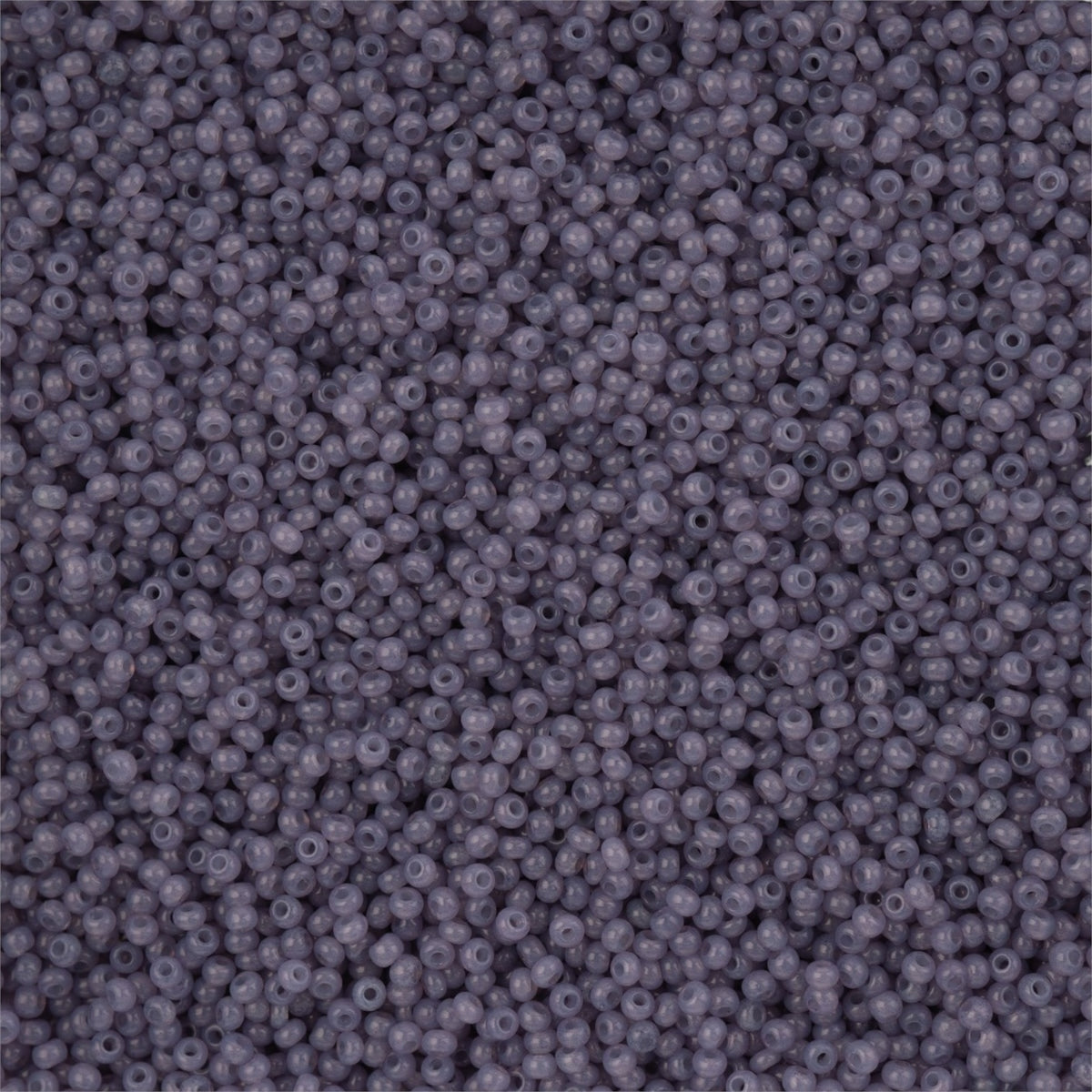 11/0 Preciosa Seed Beads Alabaster Violet Solgel #43263