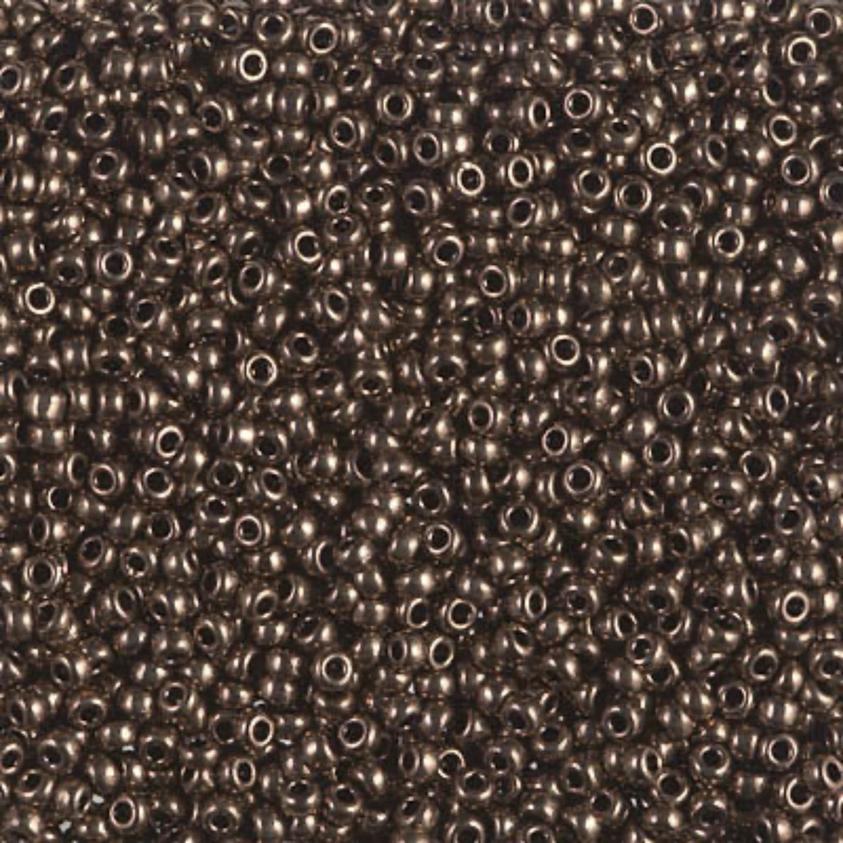 11/0 Miyuki Seed Beads Metallic Chocolate #0461