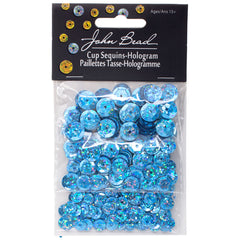 Round Sequins – 6mm / 8mm / 10mm – Hologram (Approx. 700pcs)