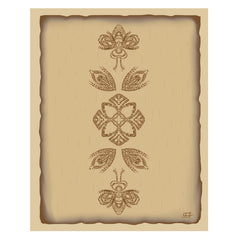 Eco Tea Towel - Birch Biting Art Bee-Lieve by Pat Bruderer