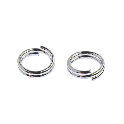 Split Rings – 5mm – 22GA – Nickel Colour (25pcs)