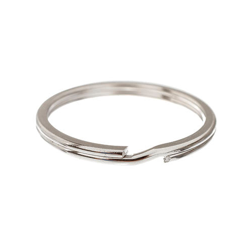 Split Rings 25mm Nickel Colour Tempered