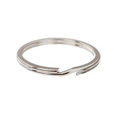 Split Rings 25mm Nickel Colour Tempered