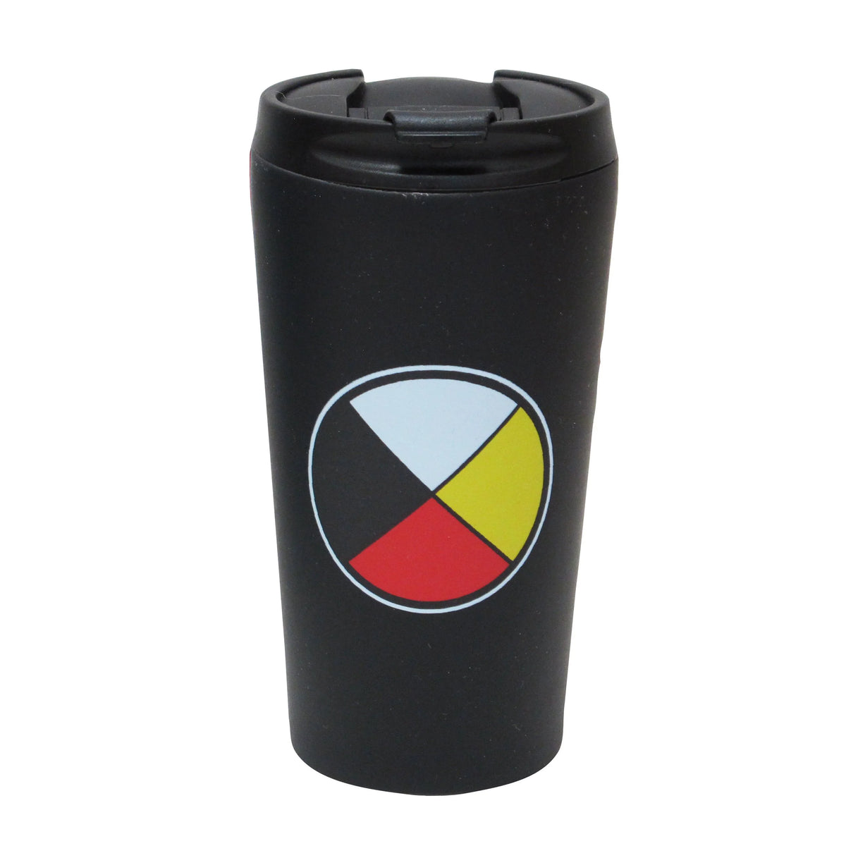 Medicine Wheel Travel Mug – Sacred Loop Design (330ml / 11.2 oz)