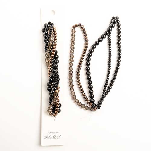 Crystal Lane DIY Twisted Bead Strands – Bat Orchid (Assorted)