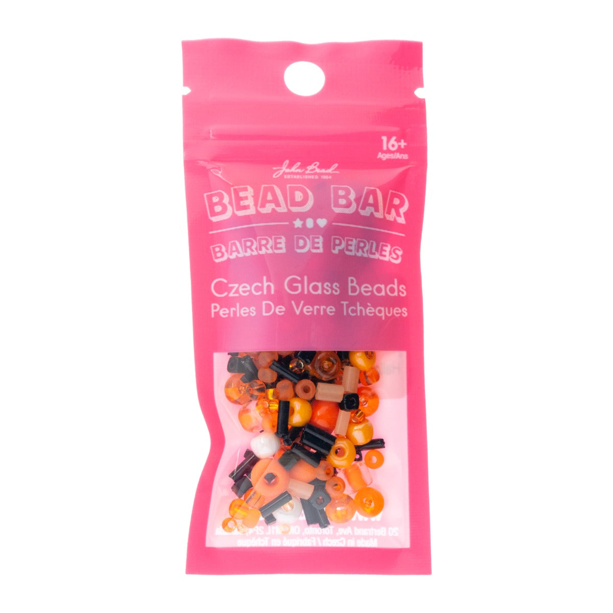 Czech Seed Beads – 20g – Halloween Assorted Mix