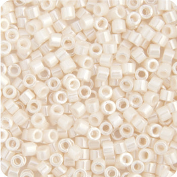 Delica 11/0 RD #1530 White Bisque Opaque Ceylon 5.2g Vial