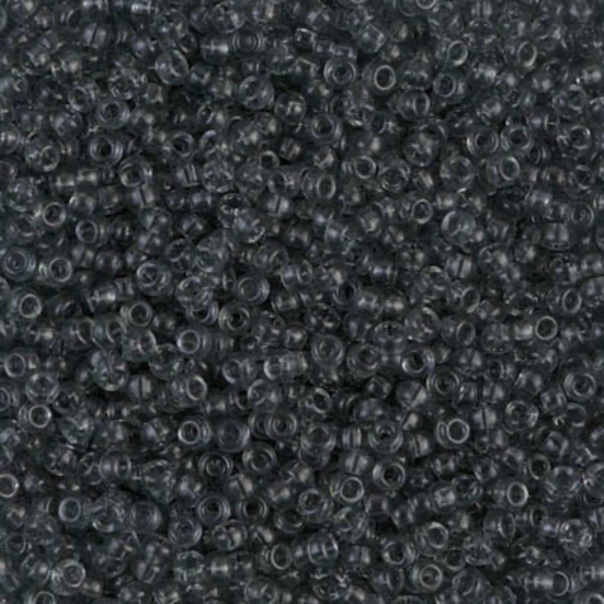 11/0 Miyuki Seed Bead Transparent Grey #0152