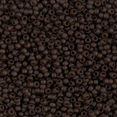 11/0 Miyuki Seed Beads Root Beer Transparent Matte #0135F