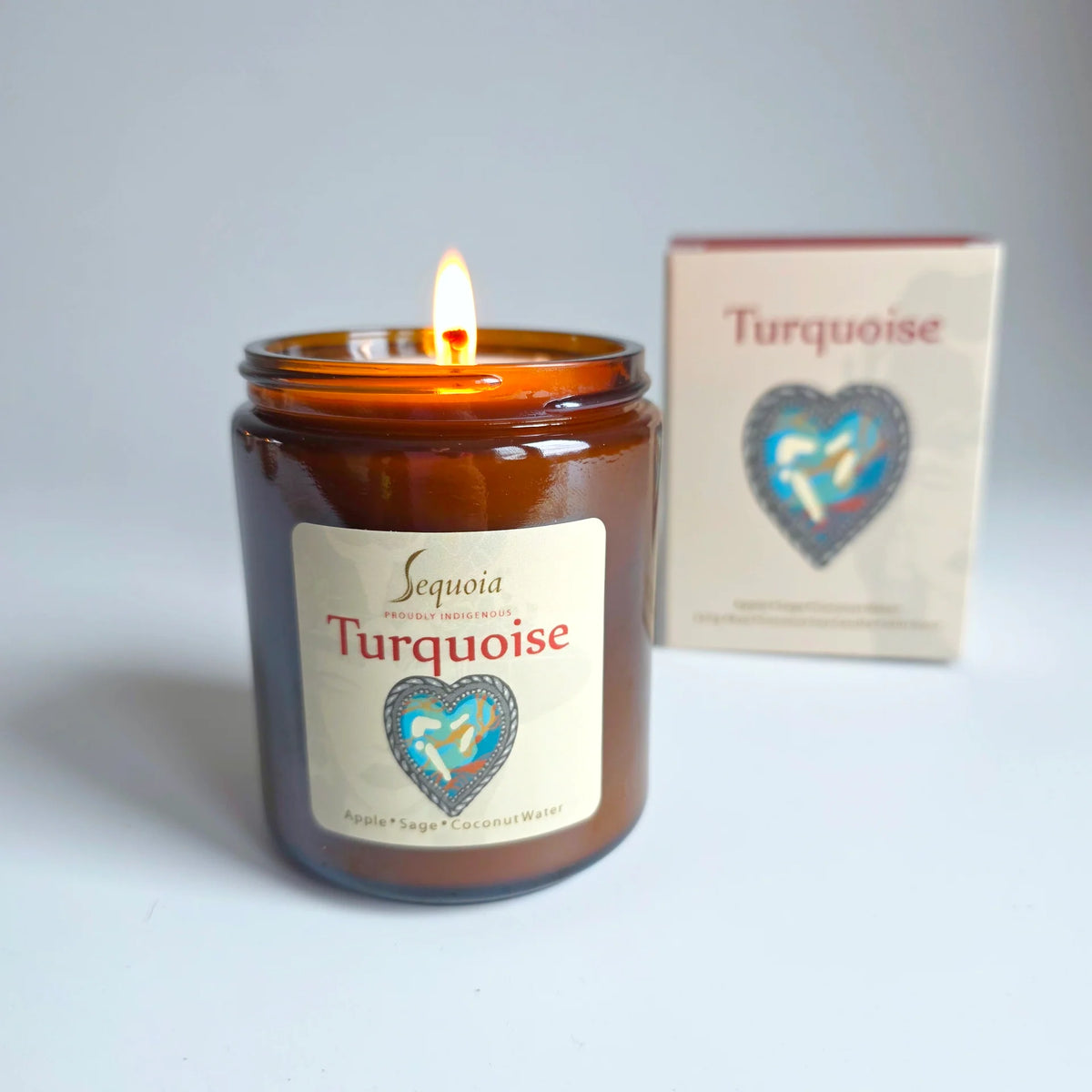 Turquoise Candle – 50 Hour Burn