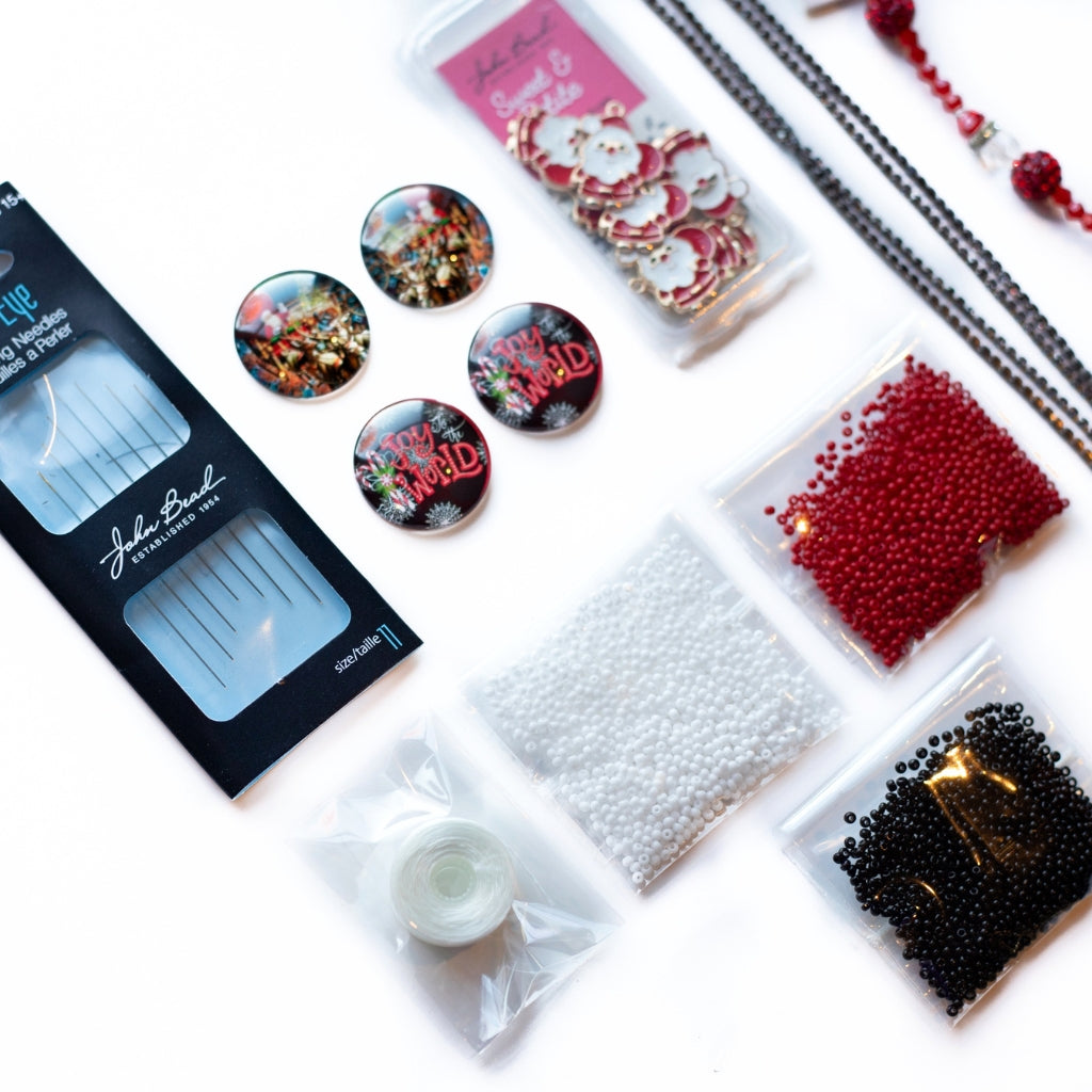 Christmas Beading kit santa
