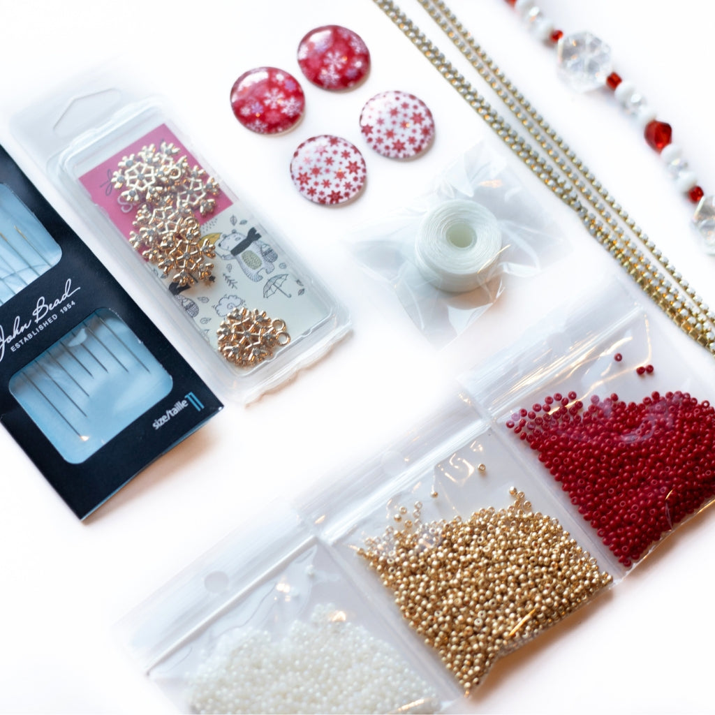 Christmas bead kit snowflake obsession
