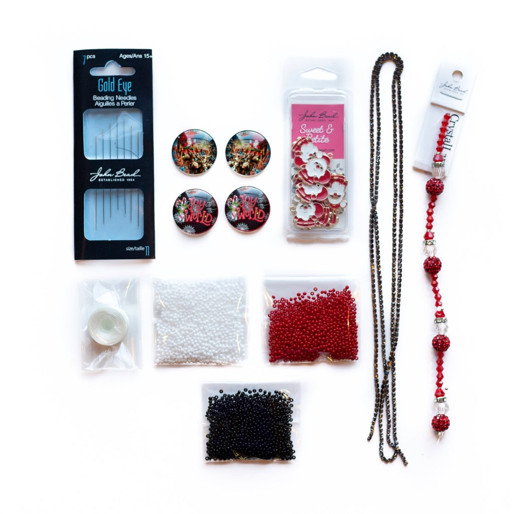 Christmas Beading kit santa