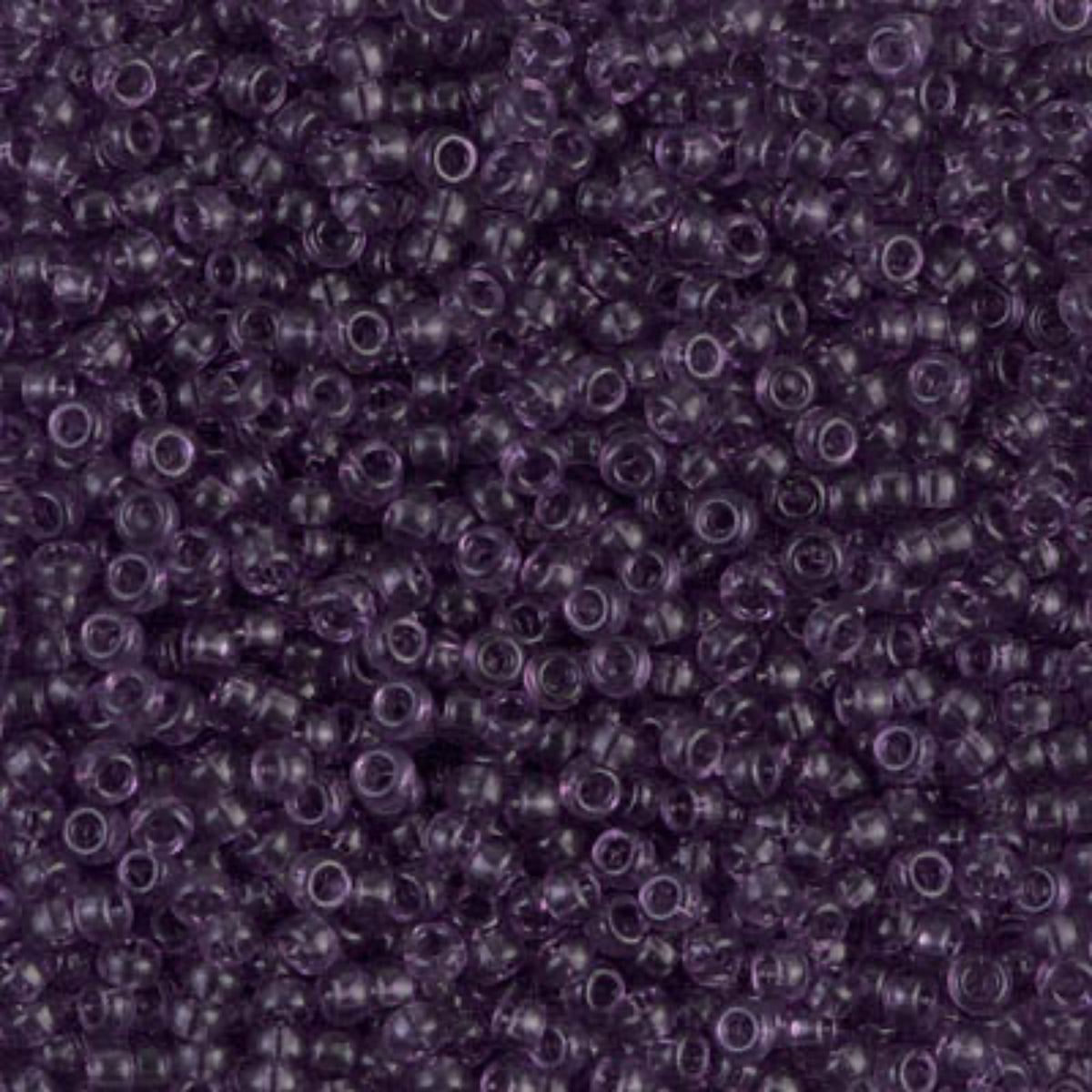 11/0 Miyuki Seed Beads Light Amethyst Transparent #0157