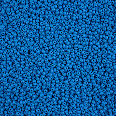 10/0 Preciosa PermaLux Seed Bead Dyed Chalk Blue Matte