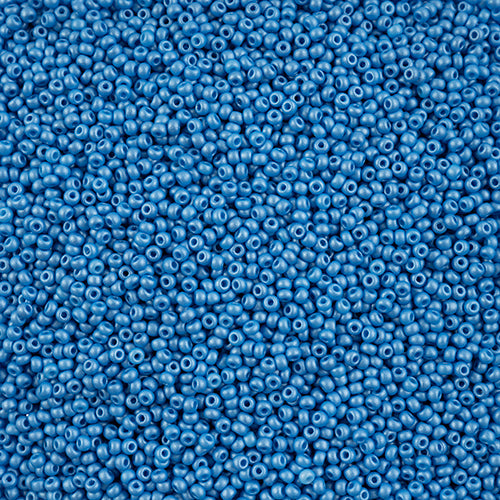 10/0 Preciosa PermaLux Seed Bead Dyed Chalk Light Blue