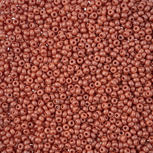 10/0 Preciosa PermaLux Seed Bead Dyed Chalk Light Brown