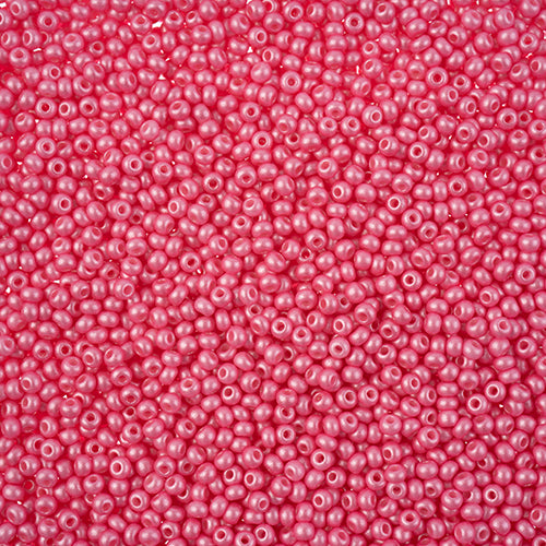 10/0 Preciosa PermaLux Seed Bead Dyed Chalk Light Pink