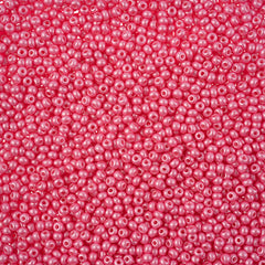 10/0 Preciosa PermaLux Seed Bead Dyed Chalk Light Pink