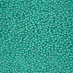 10/0 Preciosa PermaLux Seed Bead Dyed Chalk Mint