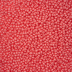 10/0 Preciosa Permalux Seed Bead Dyed Chalk Pink