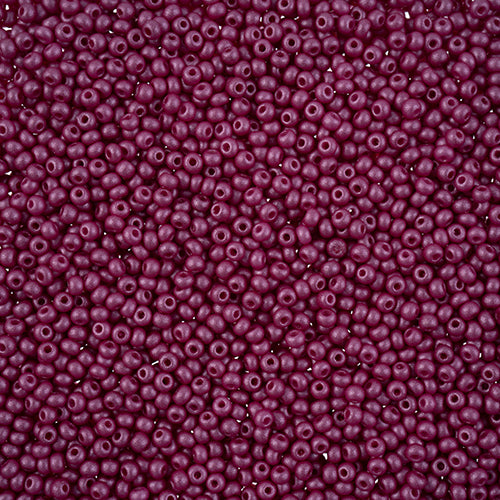 10/0 Preciosa PermaLux Seed Bead Dyed Chalk Purple