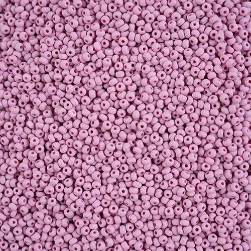 10/0 Preciosa PermaLux Seed Bead Dyed Chalk Violet Matte