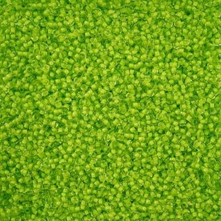 11/0 Preciosa Seed Beads C/L Terra Intensive Light Green