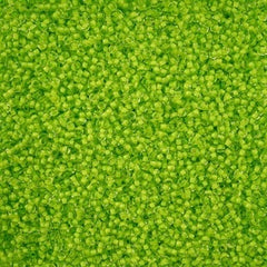 11/0 Preciosa Seed Beads C/L Terra Intensive Light Green