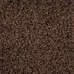 11/0 Preciosa Seed Beads C/L Terra Intensive Dark Brown