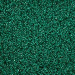 11/0 Preciosa Seed Beads C/L Terra Intensive Dark Green