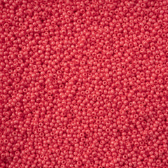 11/0 Preciosa Seed Beads Bright Pink Chalk Sfinx Terra Dyed