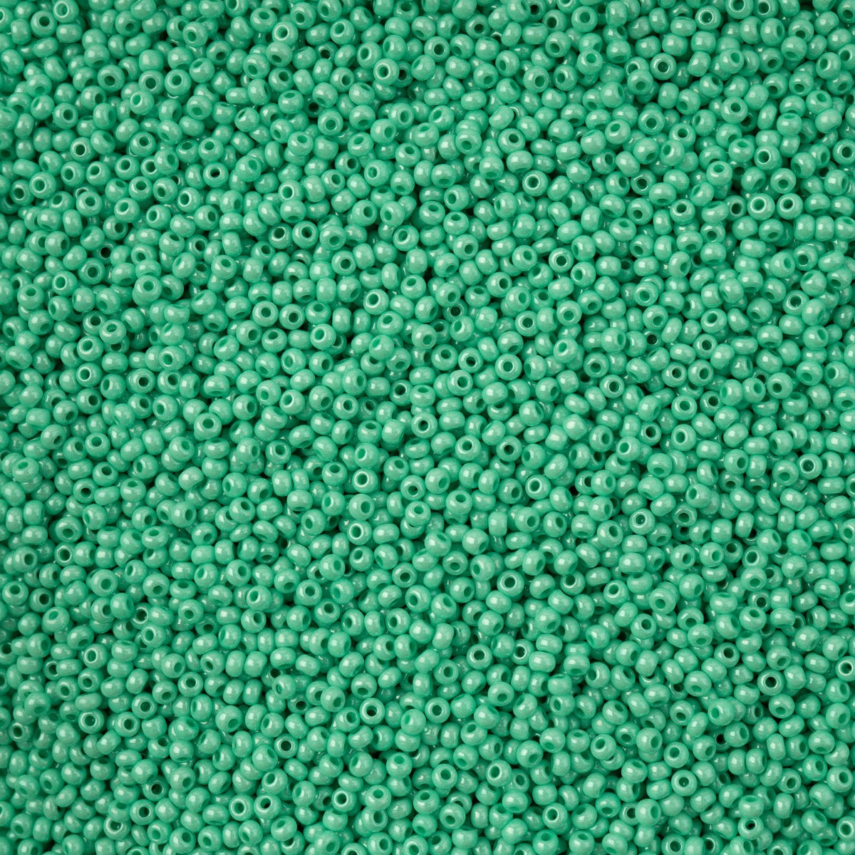 11/0 Preciosa Seed Beads Bright Turquoise Chalk Sfinx Terra Dyed