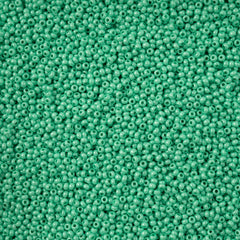 11/0 Preciosa Seed Beads Bright Turquoise Chalk Sfinx Terra Dyed