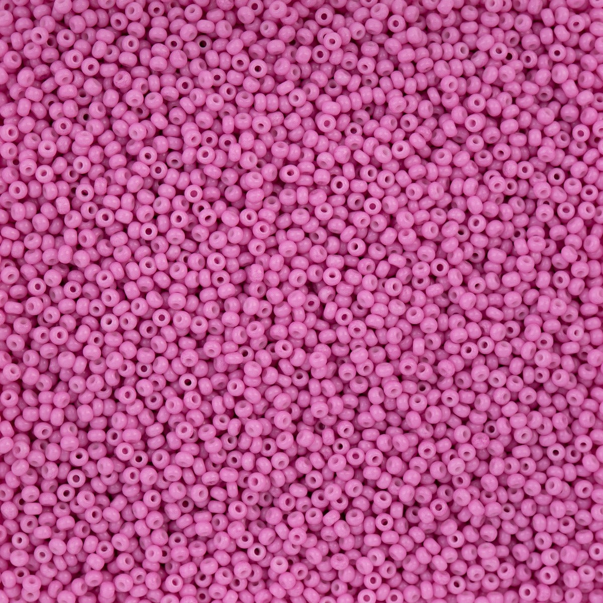 11/0 Preciosa Seed Beads Bubble Gum Pink Chalk Dyed Solgel #43237