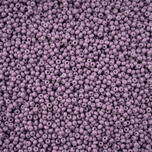 11/0 Preciosa Seed Beads Orchid Chalk Dyed Solgel #43241