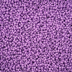 11/0 Preciosa Seed Beads Grape Chalk Dyed Solgel #43242
